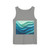 Ethereal Wave Dance - Unisex Garment-Dyed Tank Top