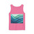 Ethereal Wave Dance - Unisex Garment-Dyed Tank Top