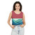 Ethereal Wave Dance - Unisex Garment-Dyed Tank Top