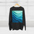 Ethereal Wave Dance - Unisex Crewneck Sweatshirt
