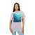 Ethereal Wave Dance - Acid Washed Round Neck Tee