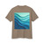 Ethereal Wave Dance - Unisex Garment-Dyed Heavyweight Cotton Tee
