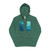 Ethereal Wave Dance - Unisex Fleece Zip Up Hoodie