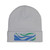 Ethereal Wave Dance - Knit Beanie (Embroidery)