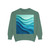 Ethereal Wave Dance - Unisex Garment-Dyed Sweatshirt