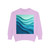 Ethereal Wave Dance - Unisex Garment-Dyed Sweatshirt