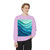 Ethereal Wave Dance - Unisex Garment-Dyed Sweatshirt