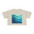 Ethereal Wave Dance - Women's Crop Tee