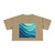 Ethereal Wave Dance - Women's Crop Tee