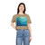 Ethereal Wave Dance - Women's Crop Tee