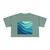 Ethereal Wave Dance - Women's Crop Tee