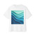 Ethereal Wave Dance - Unisex Oversized Boxy Tee