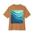 Ethereal Wave Dance - Unisex Oversized Boxy Tee