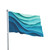 Ethereal Wave Dance - Double Sided Flag