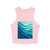 Ethereal Wave Dance - Women's Micro Rib Racer Tank Top