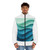 Ethereal Wave Dance - Men's Puffer Jacket (AOP)