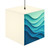 Ethereal Wave Dance - Light Cube Lamp