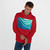 Ethereal Wave Dance - King Hooded Sweatshirt