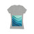 Ethereal Wave Dance - Women's Jersey Short Sleeve Deep V-Neck Tee