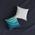 Ethereal Wave Dance - Square Pillow