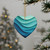 Ethereal Wave Dance - Decorative Ceramic Ornaments, Double-Sided (1pc, 3pcs, 5pcs, 10pcs)
