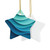 Ethereal Wave Dance - Decorative Ceramic Ornaments, Double-Sided (1pc, 3pcs, 5pcs, 10pcs)