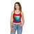 Ethereal Wave Dance - Women's Spaghetti Strap Tank Top