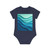 Ethereal Wave Dance - Baby Organic Short Sleeve Bodysuit
