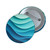 Ethereal Wave Dance - Custom Pin Buttons