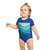 Ethereal Wave Dance - Short Sleeve Baby Bodysuit