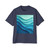 Ethereal Wave Dance - Men's Heavy Oversized Tee