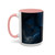 Celestial Storm Drake - Accent Coffee Mug (11, 15oz)