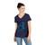 Celestial Storm Drake - Ladies' V-Neck T-Shirt