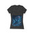 Celestial Storm Drake - Women's Jersey Short Sleeve Deep V-Neck Tee