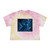Celestial Storm Drake - Women's Tie-Dye Crop Tee