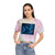 Celestial Storm Drake - Women's Tie-Dye Crop Tee