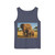 Gentle Elephant Embrace - Unisex Garment-Dyed Tank Top