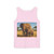 Gentle Elephant Embrace - Unisex Garment-Dyed Tank Top