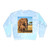 Gentle Elephant Embrace - Unisex Tie-Dye Sweatshirt