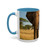 Gentle Elephant Embrace - Accent Coffee Mug (11, 15oz)