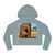 Gentle Elephant Embrace - Women’s Cropped Hooded Sweatshirt