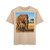 Gentle Elephant Embrace - Men's Acid Washed Heavy Oversize Tee