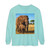 Gentle Elephant Embrace - Unisex Garment-dyed Long Sleeve T-Shirt