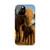 Gentle Elephant Embrace - Slim Phone Cases