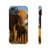 Gentle Elephant Embrace - Slim Phone Cases