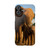 Gentle Elephant Embrace - Slim Phone Cases