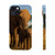 Gentle Elephant Embrace - Slim Phone Cases