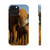 Gentle Elephant Embrace - Slim Phone Cases