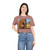 Gentle Elephant Embrace - Women's Crop Tee