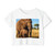 Gentle Elephant Embrace - Women's Festival Crop Top